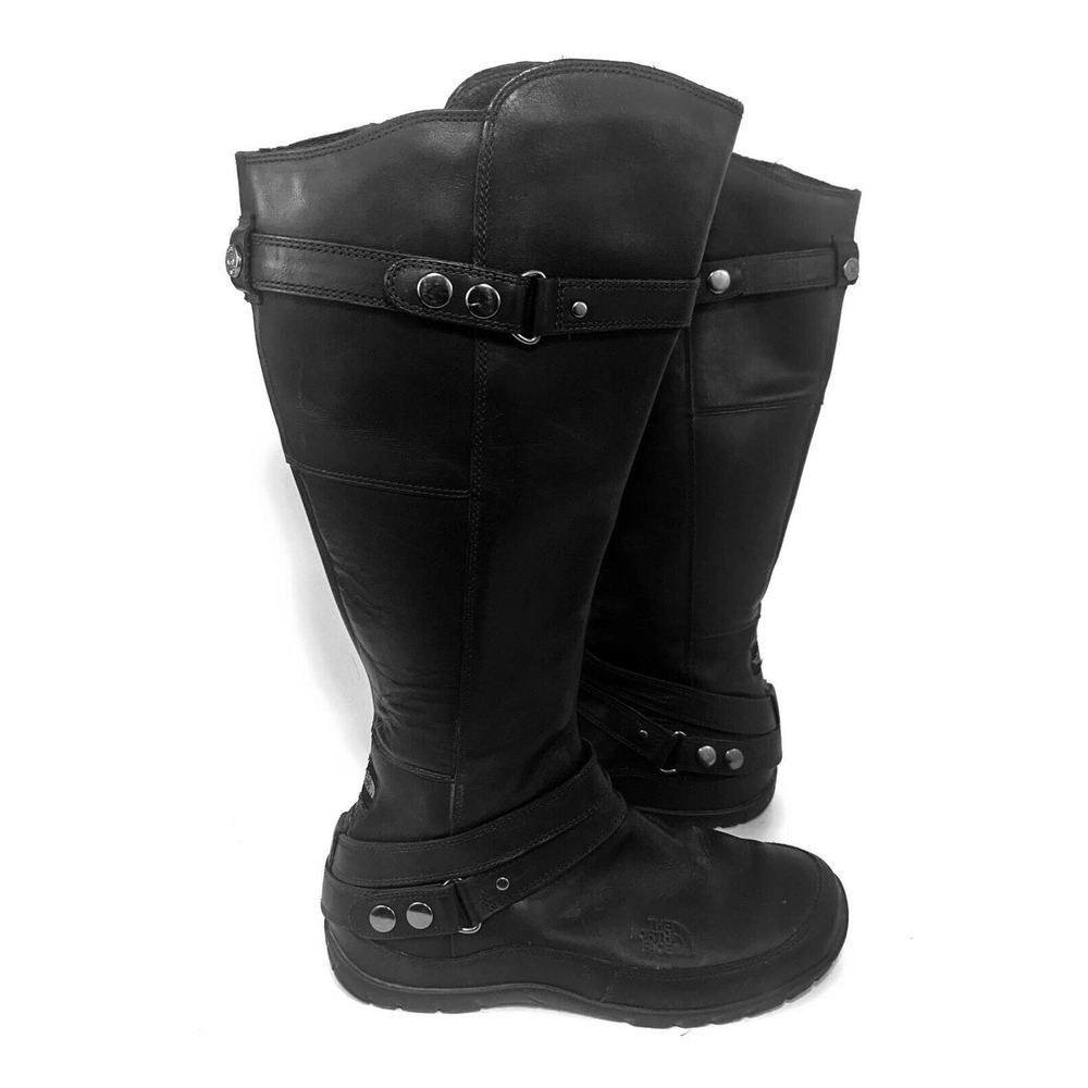 The North Face Knee High Leather Boots 7